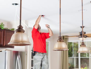 Lighting Installation in Sugar Land by S.N.R. Electrical Services, LLC
