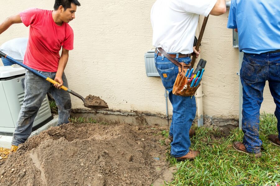 Generator Installation by S.N.R. Electrical Services, LLC